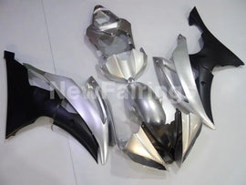 Silver and Matte Black No decals - YZF-R6 08-16 Fairing Kit