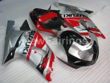 Cargar imagen en el visor de la galería, Silver and Red Black Factory Style - GSX-R750 00-03 Fairing Kit