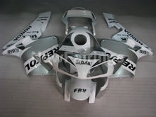 Cargar imagen en el visor de la galería, Silver and White Repsol - CBR600RR 03-04 Fairing Kit