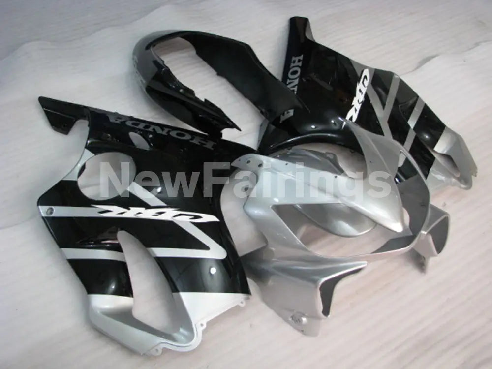 Silver Black Factory Style - CBR600 F4i 04-06 Fairing Kit