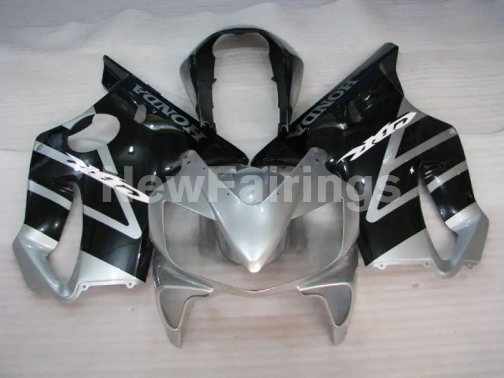 Silver Black Factory Style - CBR600 F4i 04-06 Fairing Kit
