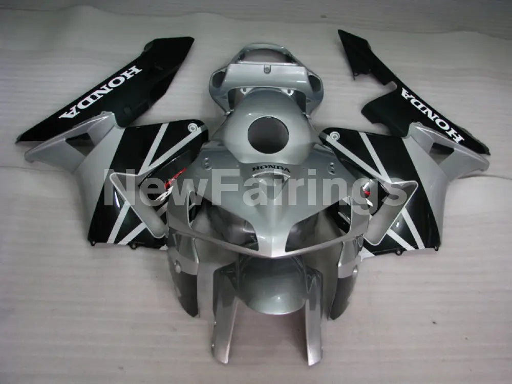Silver Black Factory Style - CBR600RR 05-06 Fairing Kit