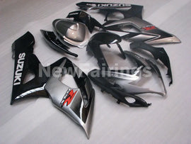 Silver and Black Factory Style - GSX-R1000 05-06 Fairing Kit