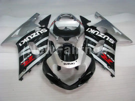 Silver Black Factory Style - GSX-R600 01-03 Fairing Kit