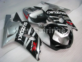 Silver Black Factory Style - GSX-R600 01-03 Fairing Kit