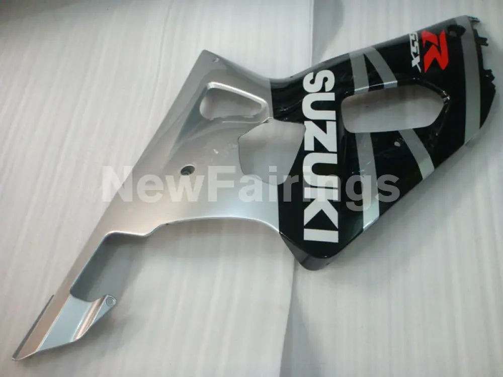 Silver Black Factory Style - GSX-R600 01-03 Fairing Kit