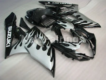 Cargar imagen en el visor de la galería, Silver and Black Flame - GSX-R1000 05-06 Fairing Kit