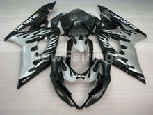 Cargar imagen en el visor de la galería, Silver and Black Flame - GSX-R1000 05-06 Fairing Kit