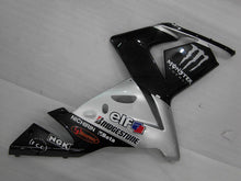 Cargar imagen en el visor de la galería, Silver and Black Monster - NINJA ZX-10R 04-05 Fairing Kit