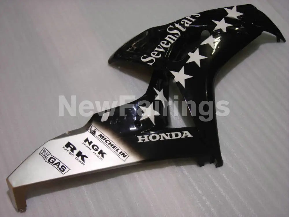 Silver and Black SevenStars - CBR1000RR 06-07 Fairing Kit