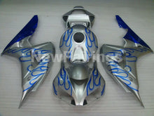 Cargar imagen en el visor de la galería, Silver and Blue Flame - CBR1000RR 06-07 Fairing Kit