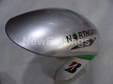 Cargar imagen en el visor de la galería, Silver and Green DRIVE - CBR1000RR 08-11 Fairing Kit