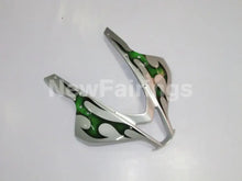 Cargar imagen en el visor de la galería, Silver and Green Factory Style - CBR600RR 07-08 Fairing Kit