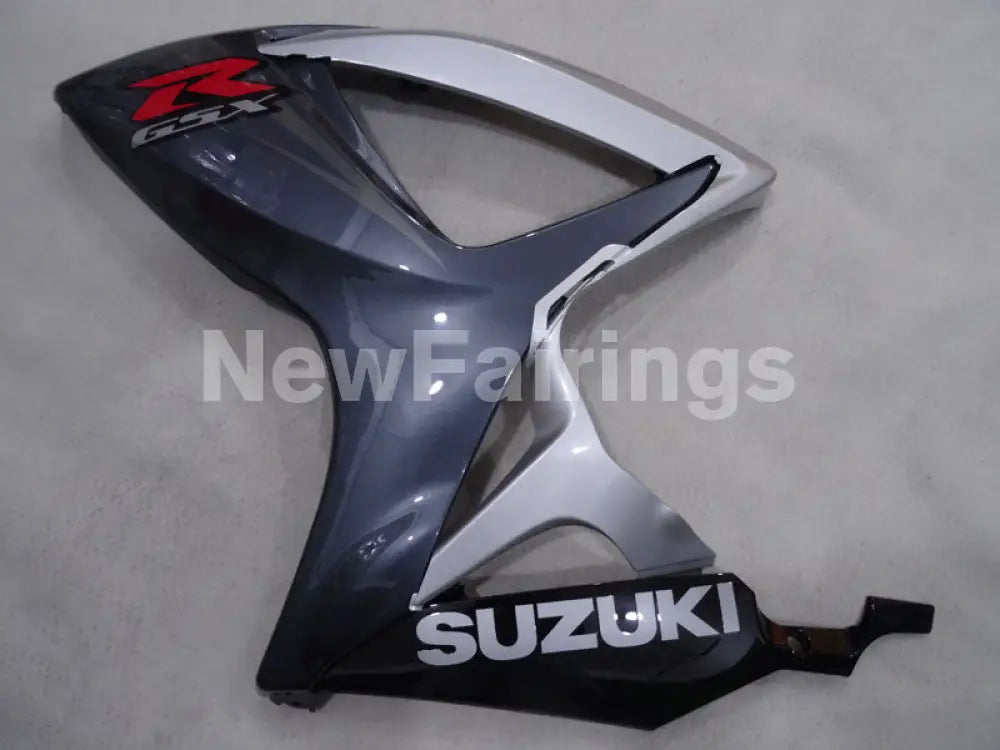 Silver Grey and Black Factory Style - GSX-R600 06-07 Fairing Kit