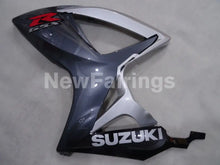 Cargar imagen en el visor de la galería, Silver Grey and Black Factory Style - GSX-R600 06-07 Fairing Kit