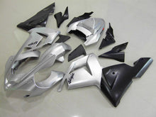 Cargar imagen en el visor de la galería, Silver and Mate Black Factory Style - NINJA ZX-10R 04-05 Fairing Kit