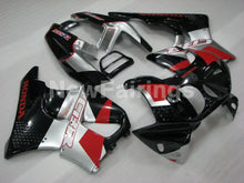 Cargar imagen en el visor de la galería, Silver and Red Black Factory Style - CBR 900 RR 92-93 Fairing Kit