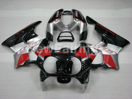 Silver and Red Black Factory Style - CBR 900 RR 92-93 Fairing Kit