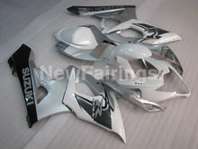 Cargar imagen en el visor de la galería, Silver and White Black Factory Style - GSX-R1000 05-06 Fairing Kit