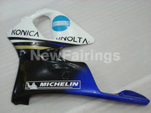 Cargar imagen en el visor de la galería, White and Black Blue Konica Minolta - CBR 919 RR 98-99 Fairing Kit