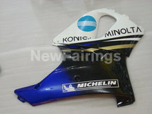 Cargar imagen en el visor de la galería, White and Black Blue Konica Minolta - CBR 919 RR 98-99 Fairing Kit