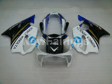 Cargar imagen en el visor de la galería, White and Black Blue Konica Minolta - CBR600 F4i 04-06 Fairing Kit