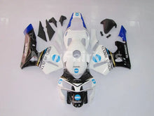 Cargar imagen en el visor de la galería, White and Black Blue Konica Minolta - CBR600RR 03-04 Fairing Kit