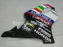 Cargar imagen en el visor de la galería, White and Black Blue Lee - CBR600 F4i 01-03 Fairing Kit