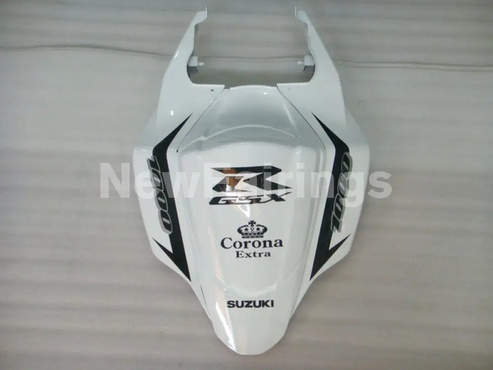 White and Black Corona - GSX-R1000 07-08 Fairing Kit