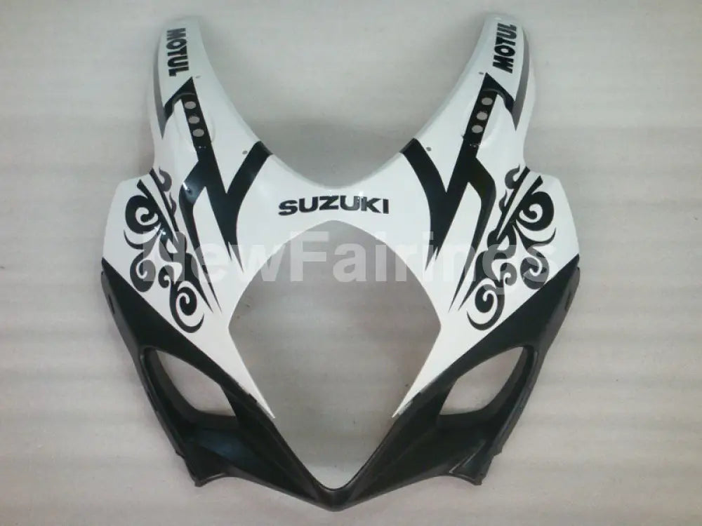 White and Black Corona - GSX-R1000 07-08 Fairing Kit