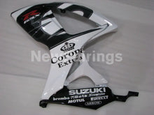 Cargar imagen en el visor de la galería, White and Black Corona - GSX-R600 06-07 Fairing Kit