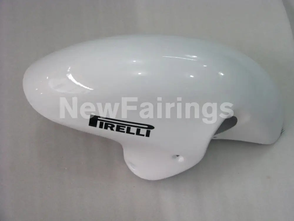 White and Black Corona - GSX1300R Hayabusa 99-07 Fairing Kit
