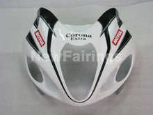 Cargar imagen en el visor de la galería, White and Black Corona - GSX1300R Hayabusa 99-07 Fairing Kit