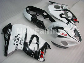 White and Black Corona - GSX1300R Hayabusa 99-07 Fairing Kit