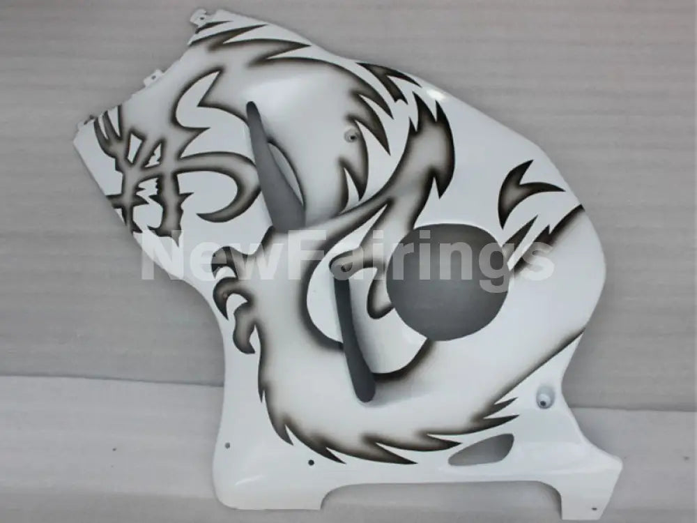 White and Black Dragon - GSX1300R Hayabusa 99-07 Fairing Kit