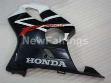 Cargar imagen en el visor de la galería, White and Black Factory Style - CBR600 F4i 01-03 Fairing Kit