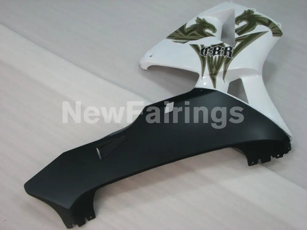 White and Black Factory Style - CBR600RR 03-04 Fairing Kit