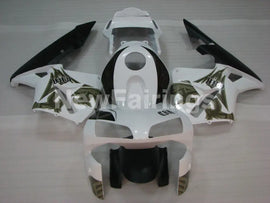 White and Black Factory Style - CBR600RR 03-04 Fairing Kit