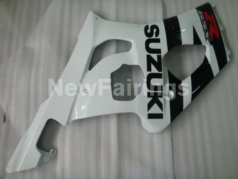 White and Black Factory Style - GSX-R1000 03-04 Fairing Kit