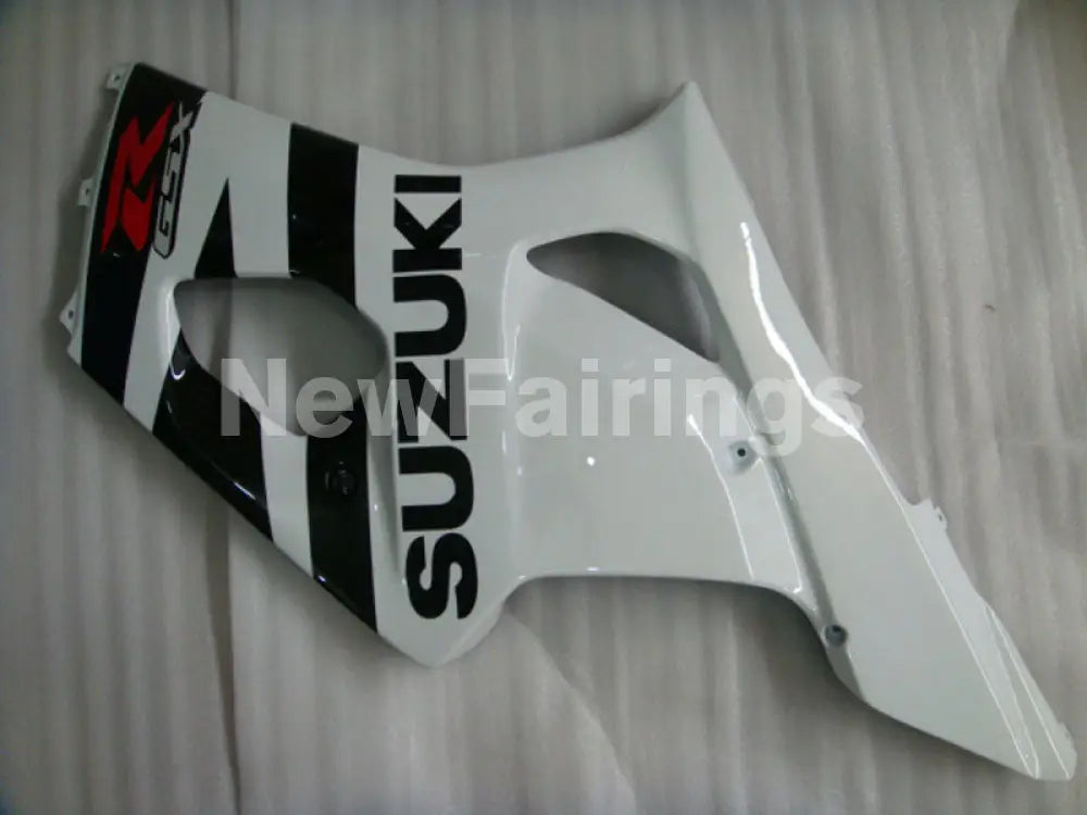 White and Black Factory Style - GSX-R1000 03-04 Fairing Kit