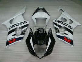 White and Black Factory Style - GSX-R1000 03-04 Fairing Kit