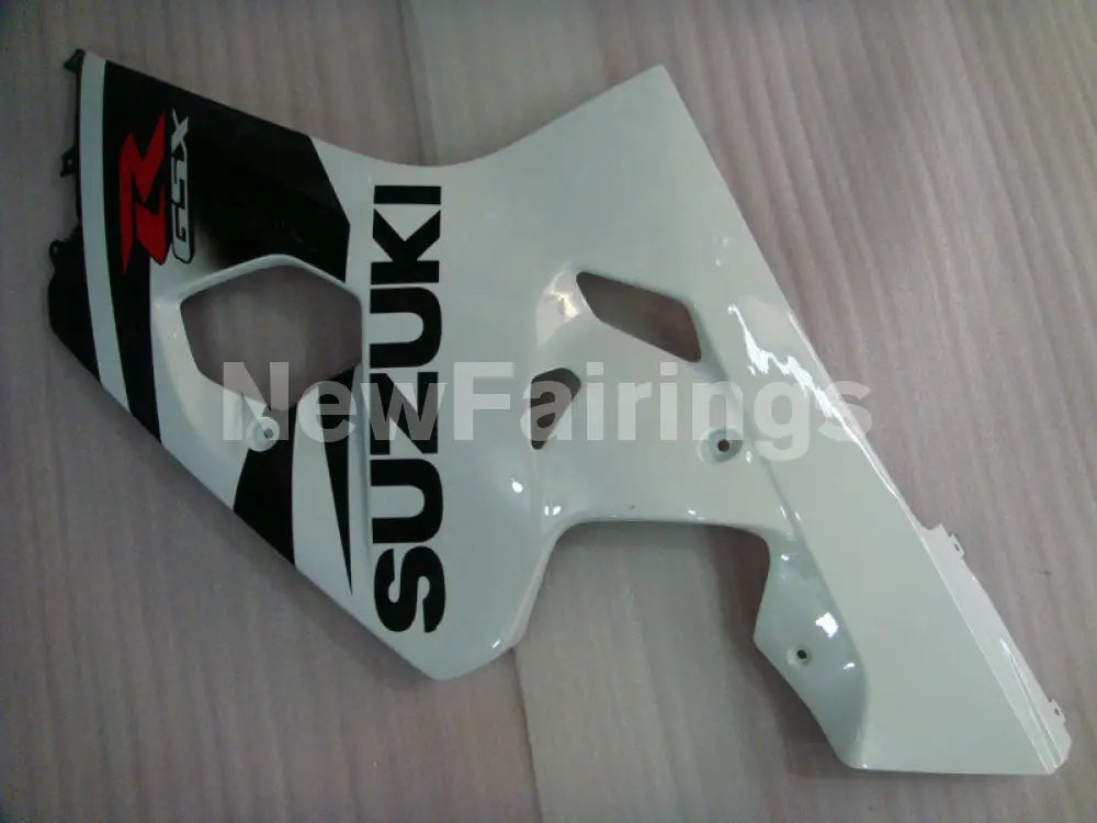 White and Black Factory Style - GSX-R600 04-05 Fairing Kit
