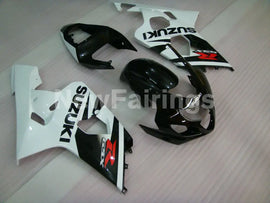 White and Black Factory Style - GSX-R600 04-05 Fairing Kit