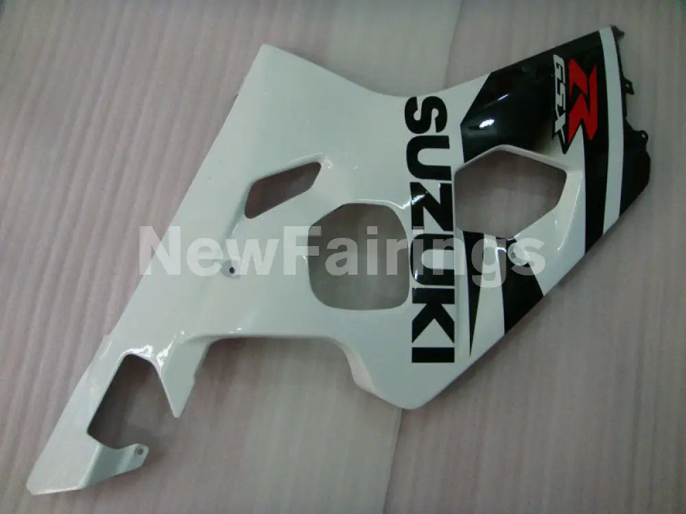 White and Black Factory Style - GSX-R600 04-05 Fairing Kit