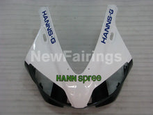 Cargar imagen en el visor de la galería, White and Black Green HANN Spree - YZF-R1 98-99 Fairing Kit
