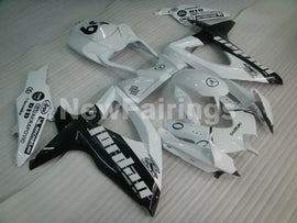 White and Black Jordan - GSX-R600 08-10 Fairing Kit