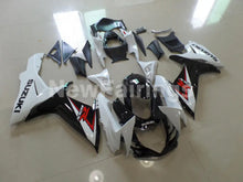 Cargar imagen en el visor de la galería, White and Black Red Factory Style - GSX-R600 11-24 Fairing Kit