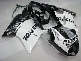 White and Black Repsol - CBR 1100 XX 96-07 Fairing Kit