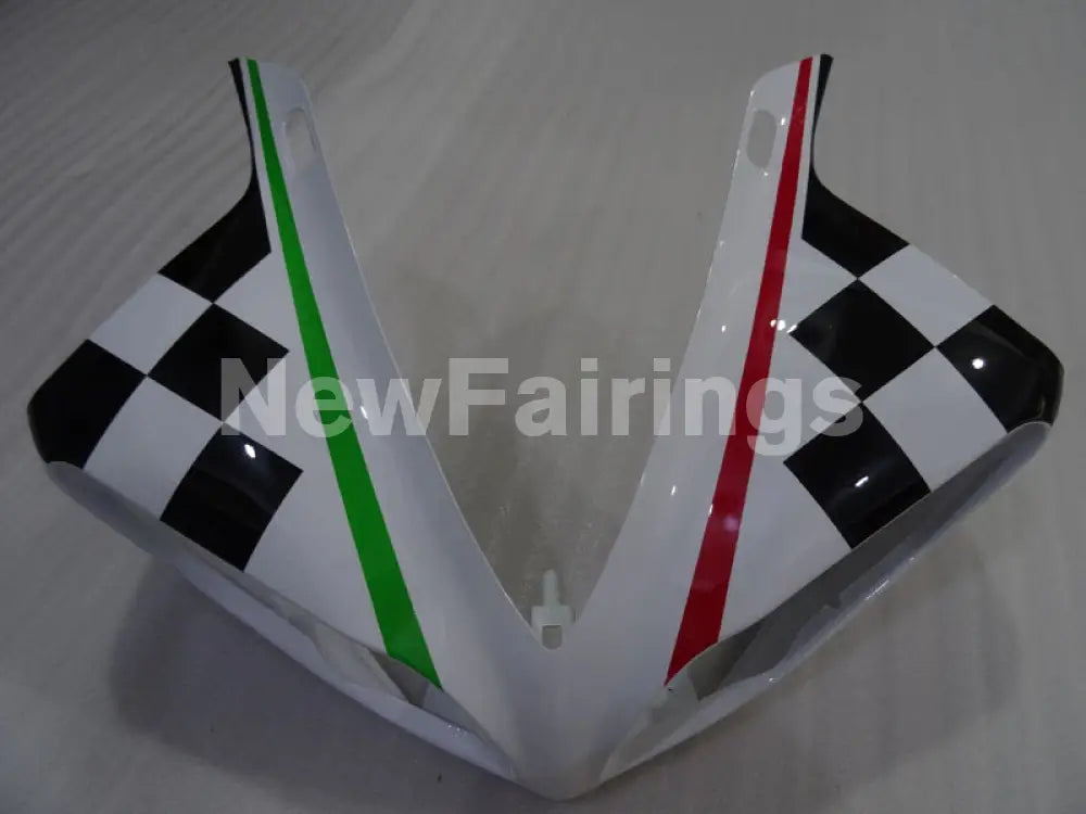 White and Black Scorpion - YZF-R1 09-11 Fairing Kit