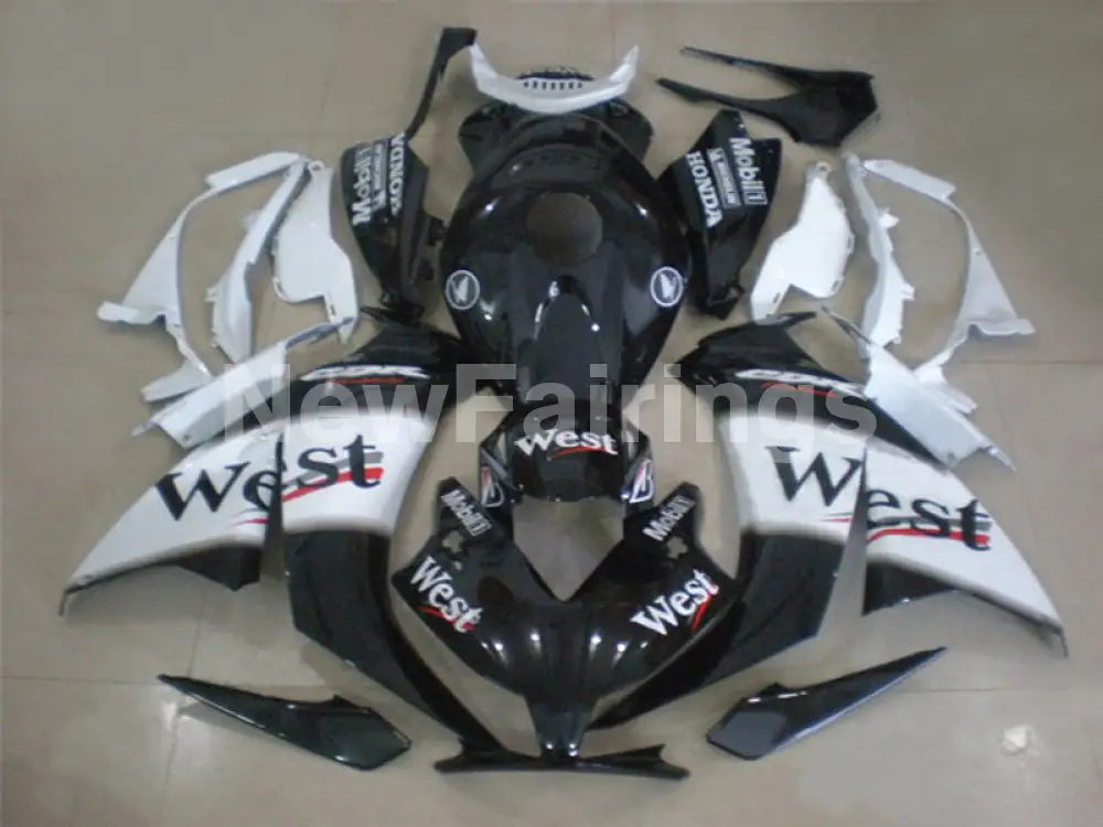 White and Black West - CBR1000RR 12-16 Fairing Kit